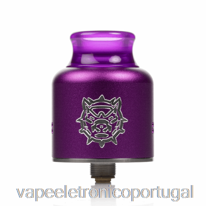 Vape Eletrônico Maldito Vape Mongrel 25mm Bf Rda Roxo